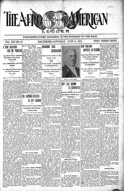The Afro-American, Jun 14, 1913