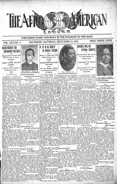 The Afro-American, Sep 13, 1913