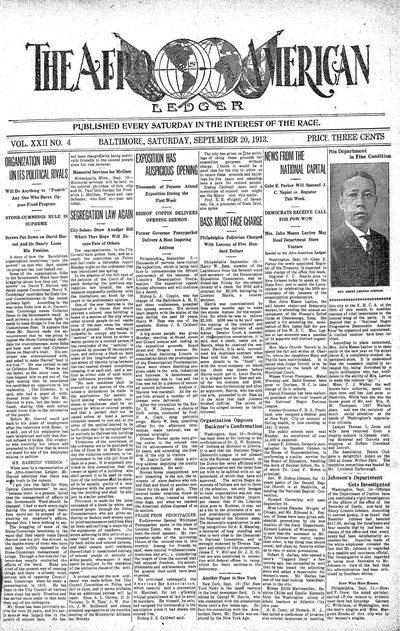The Afro-American, Sep 20, 1913