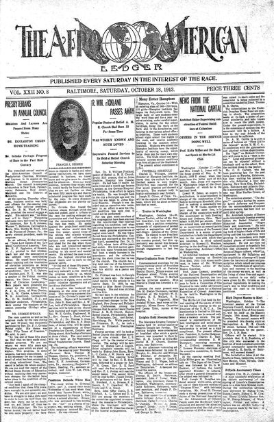 The Afro-American, Oct 18, 1913