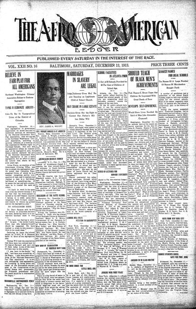 The Afro-American, Dec 13, 1913