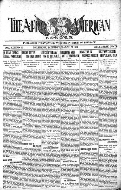 The Afro-American, Mar 21, 1914
