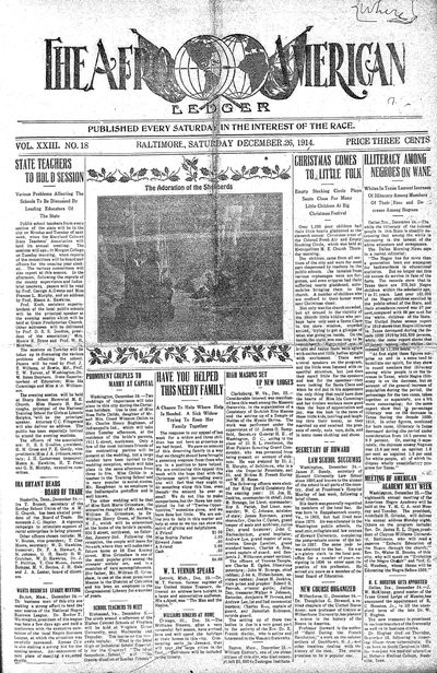 The Afro-American, Dec 26, 1914