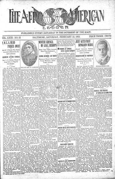 The Afro-American, Feb 13, 1915