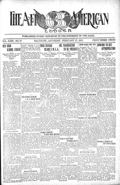 The Afro-American, Feb 27, 1915