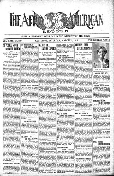 The Afro-American, Mar 13, 1915