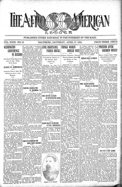The Afro-American, Apr 17, 1915