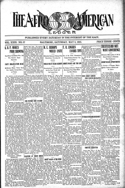 The Afro-American, May 8, 1915