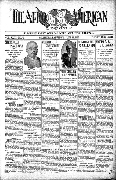 The Afro-American, Jun 12, 1915