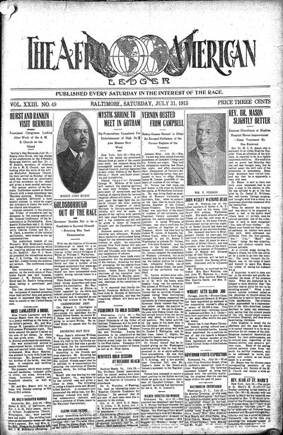 The Afro-American, Jul 31, 1915