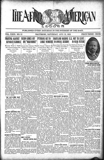 The Afro-American, Aug 21, 1915