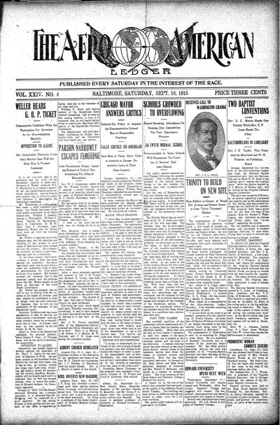 The Afro-American, Sep 18, 1915