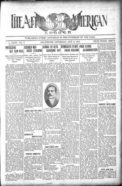 The Afro-American, Oct 9, 1915