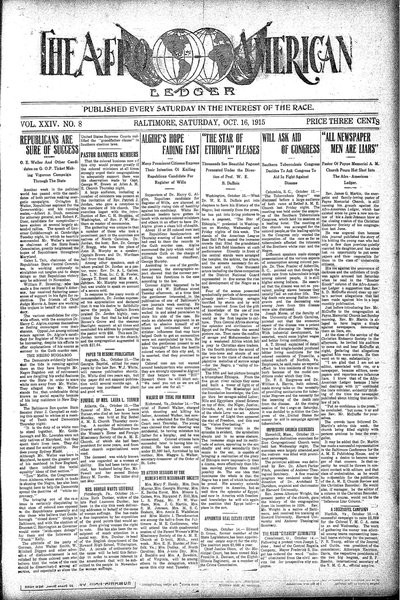 The Afro-American, Oct 16, 1915
