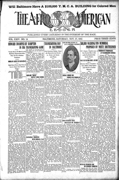 The Afro-American, Nov 27, 1915