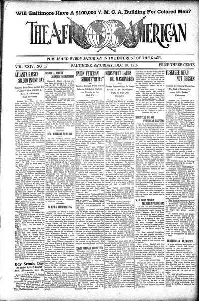 The Afro-American, Dec 18, 1915