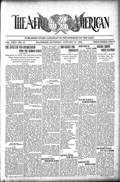 The Afro-American, Jan 15, 1916