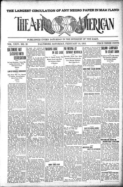 The Afro-American, Feb 19, 1916
