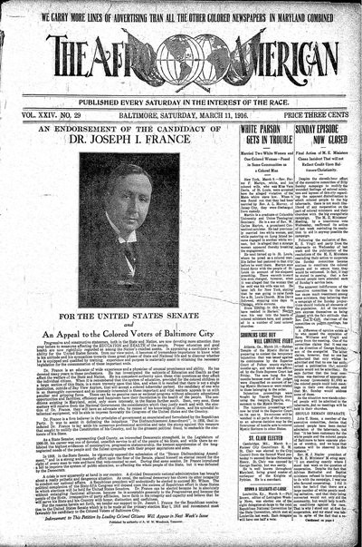 The Afro-American, Mar 11, 1916