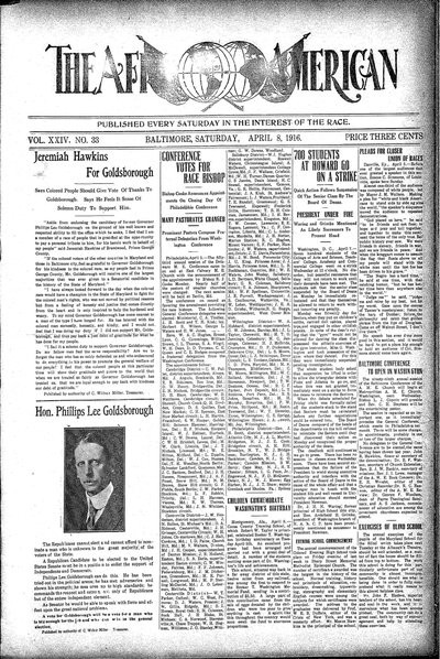 The Afro-American, Apr 8, 1916
