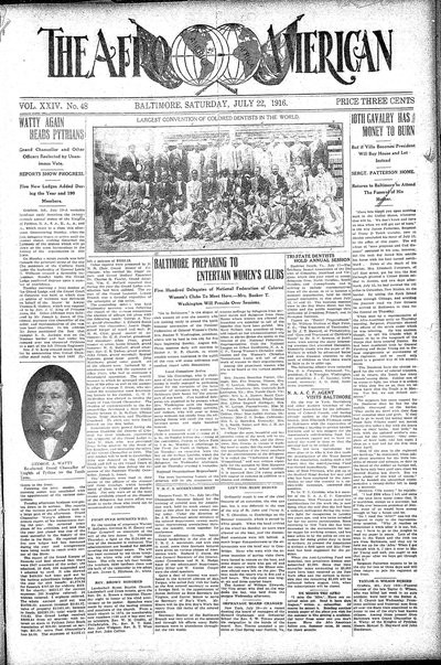 The Afro-American, Jul 22, 1916