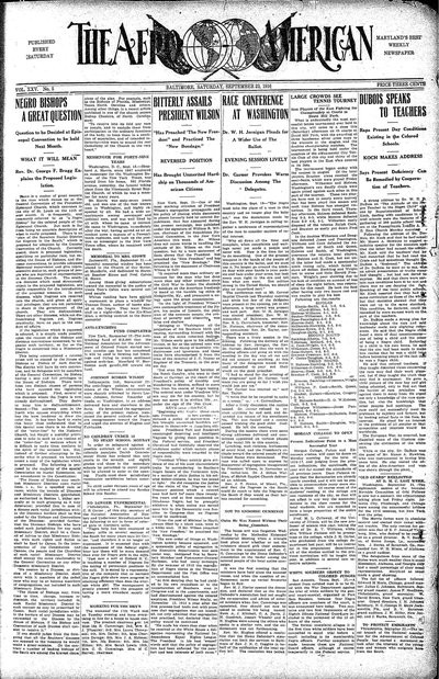 The Afro-American, Sep 23, 1916