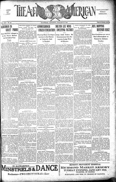 The Afro-American, Jan 27, 1917