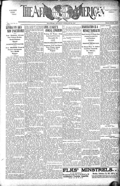 The Afro-American, Feb 24, 1917