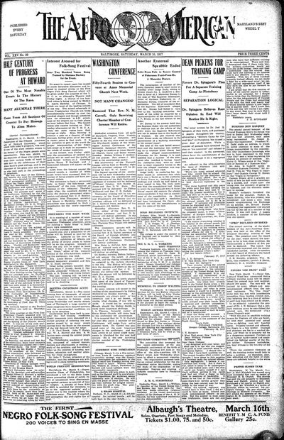 The Afro-American, Mar 10, 1917