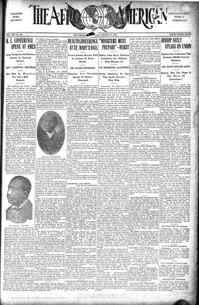 The Afro-American, Mar 17, 1917