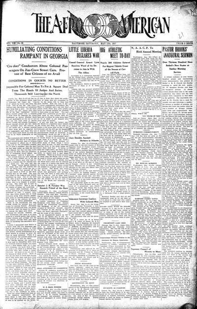 The Afro-American, May 12, 1917