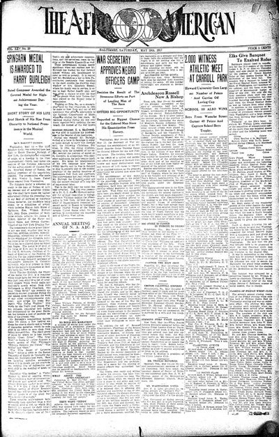 The Afro-American, May 19, 1917