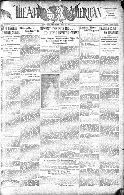 The Afro-American, Jun 23, 1917