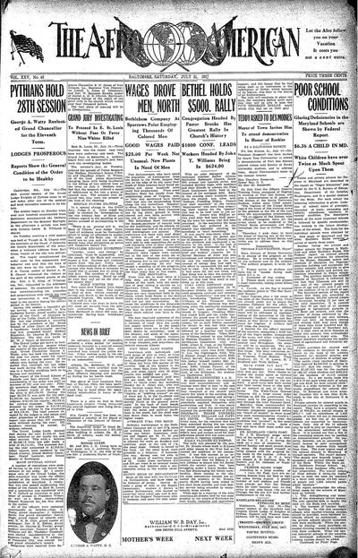 The Afro-American, Jul 21, 1917