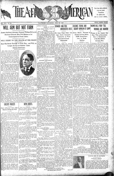 The Afro-American, Jul 28, 1917