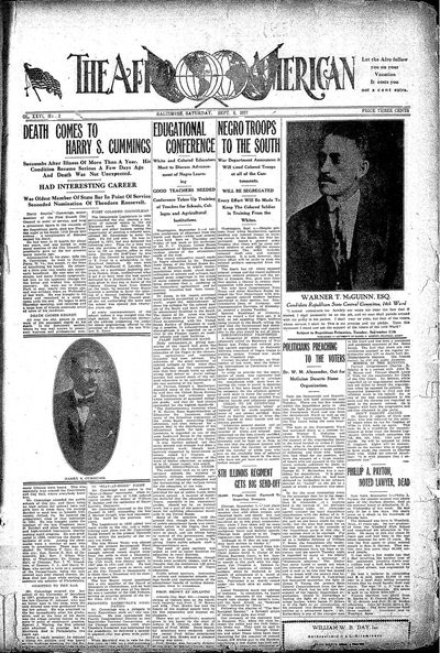 The Afro-American, Sep 8, 1917