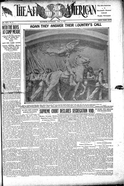 The Afro-American, Nov 10, 1917