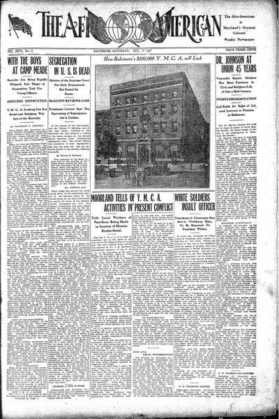 The Afro-American, Nov 17, 1917