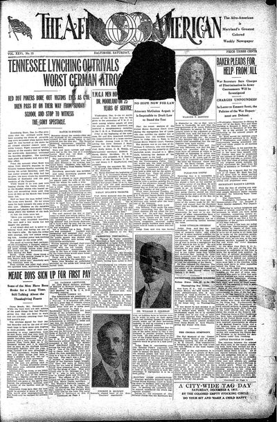 The Afro-American, Dec 8, 1917