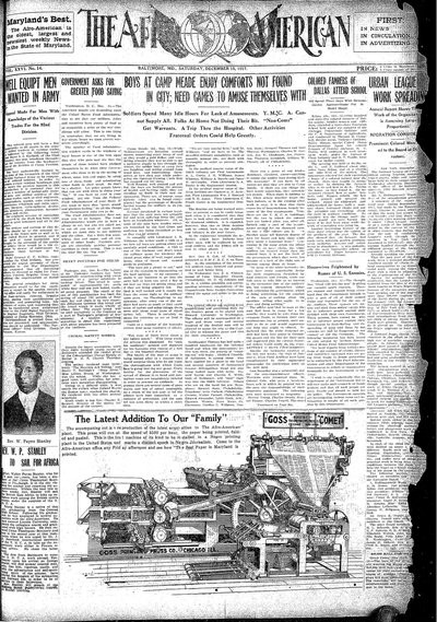 The Afro-American, Dec 15, 1917