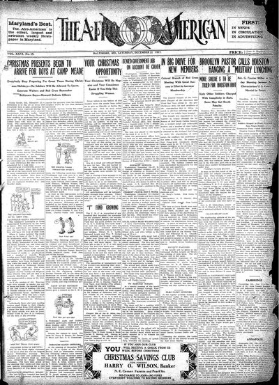 The Afro-American, Dec 22, 1917