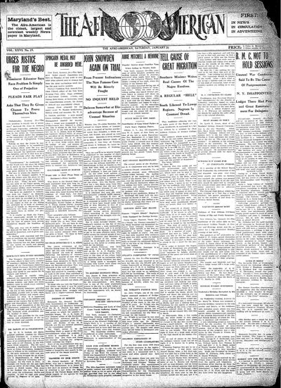 The Afro-American, Jan 26, 1918