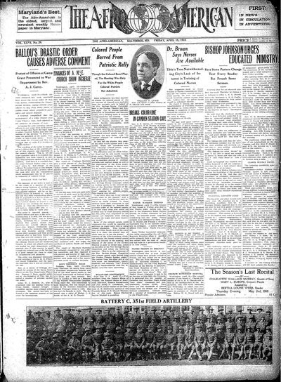The Afro-American, Apr 19, 1918