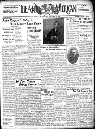The Afro-American, May 10, 1918