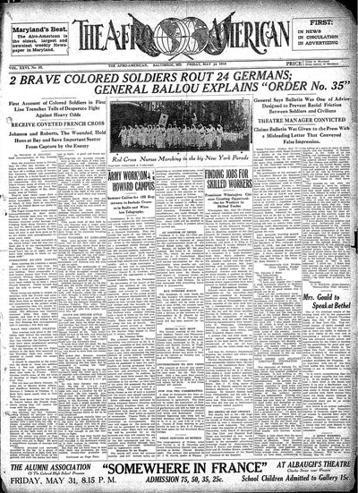 The Afro-American, May 24, 1918
