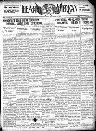 The Afro-American, May 31, 1918