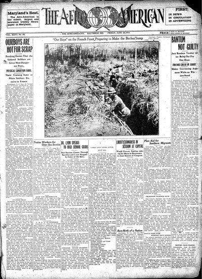 The Afro-American, Jun 28, 1918