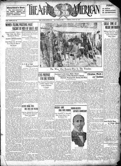 The Afro-American, Jul 12, 1918