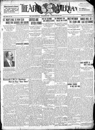 The Afro-American, Jul 26, 1918