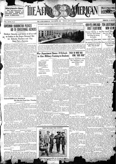 The Afro-American, Sep 20, 1918